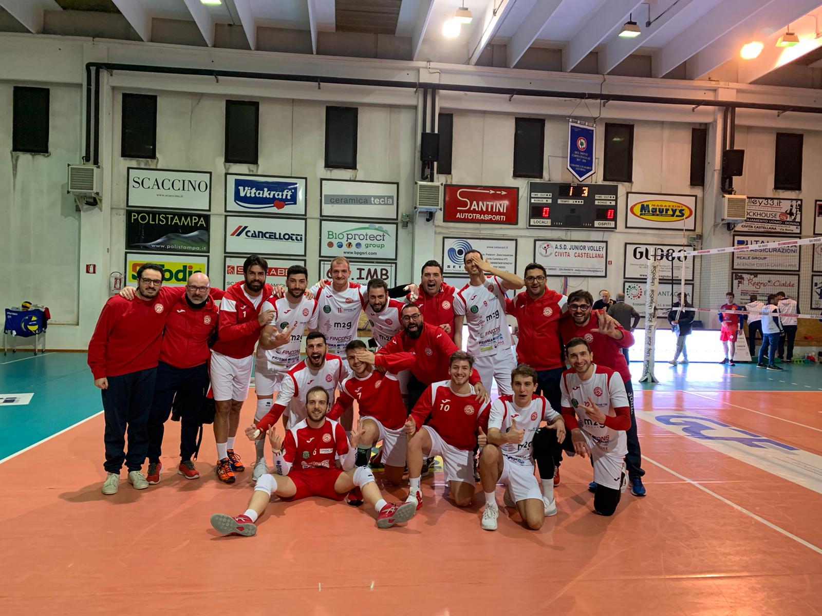 01-02-2020: #BMVolley – La M2G Group Bari si aggiudica l’andata dei quarti di Coppa Italia vincendo 1-3 a Civita Castellana