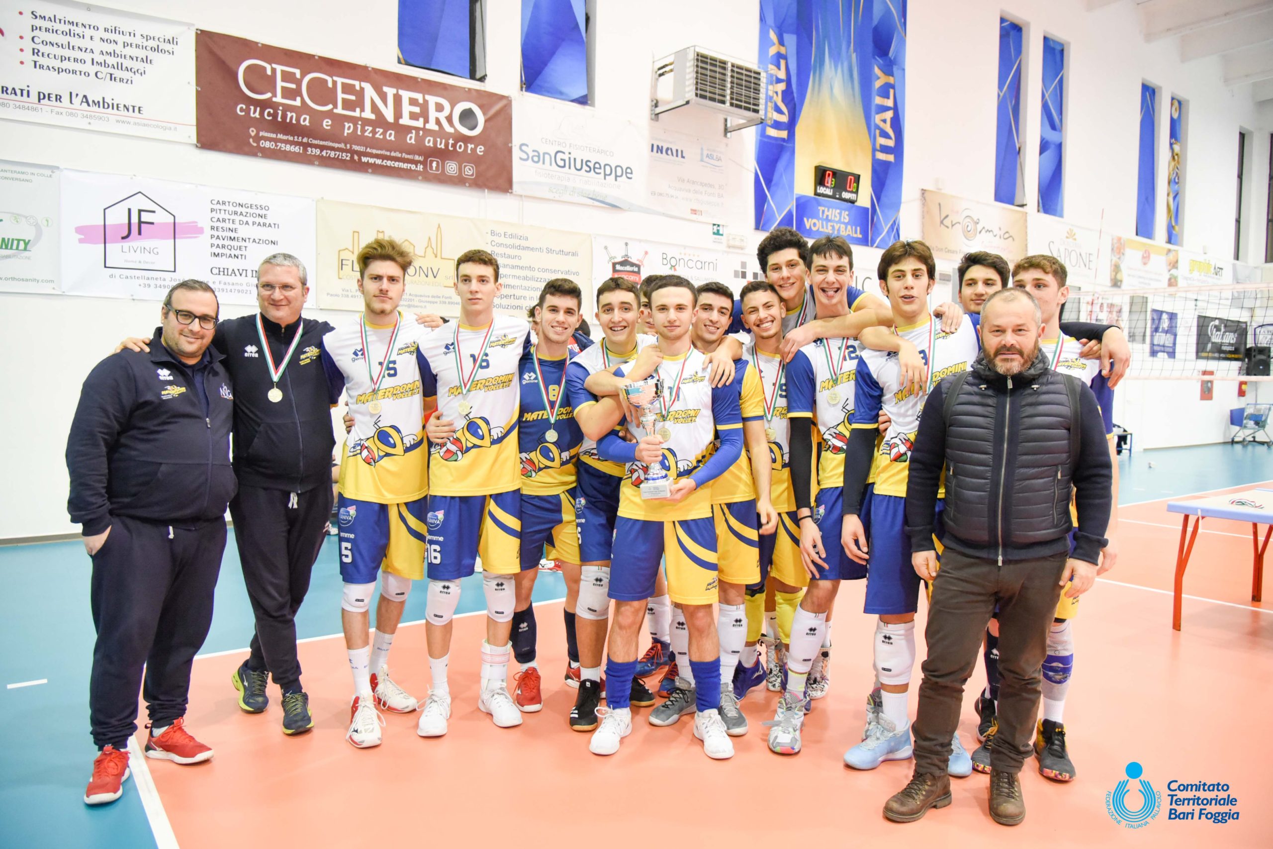 05-03-2020: #U18MVolley – Matervolley Castellana Grotte campione territoriale U18M