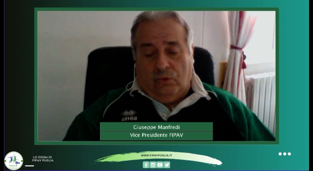 11-04-2020: #fipavpuglia – Giuseppe Manfredi analizza il momento della pallavolo italiana
