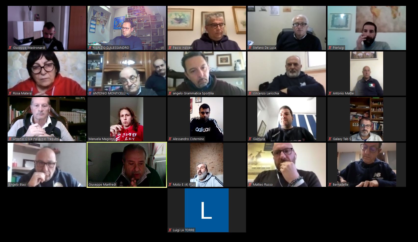 24-04-2020: #fipavpuglia – Il CR FIPAV Puglia incontra on line le società pugliesi