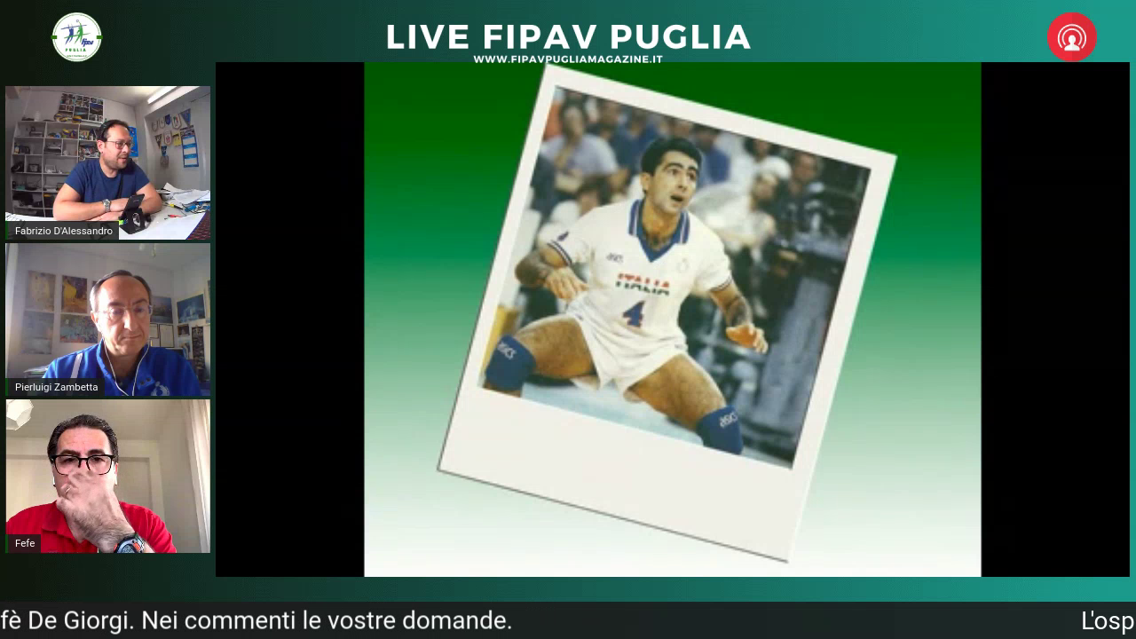 09-05-2020: #fipavpuglia – Fefè De Giorgi fenomeno da atleta e da allenatore, col Salento nel cuore
