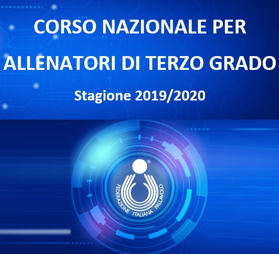 11-05-2020: #federvolley – Corso nazionale allenatori di 3° grado, aperte le iscrizioni