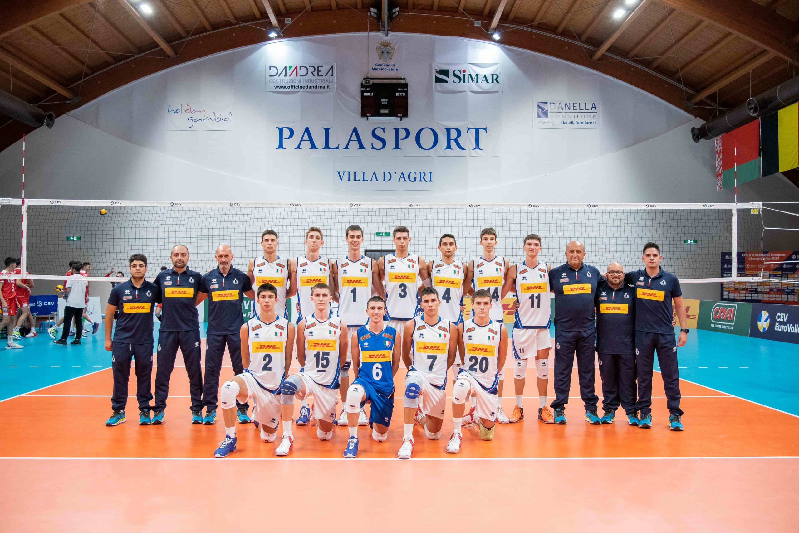 06-09-2020: #EuroVolleyU18M – Domani la seconda giornata di gare della fase a gironi