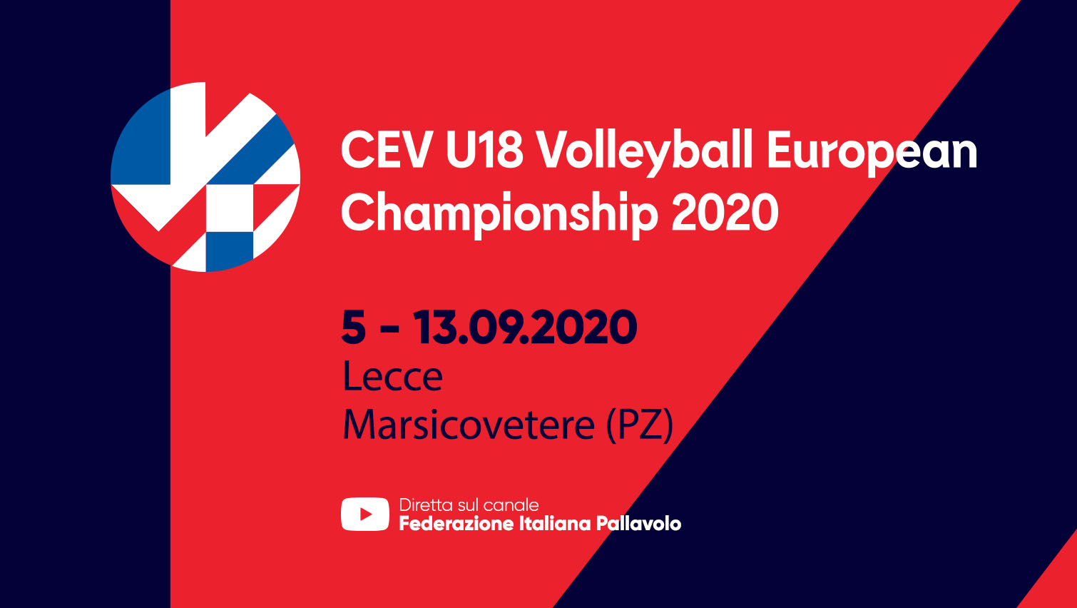 04-09-2020: #EuroVolleyU18M – Conferenza stampa on line per la sede di Lecce