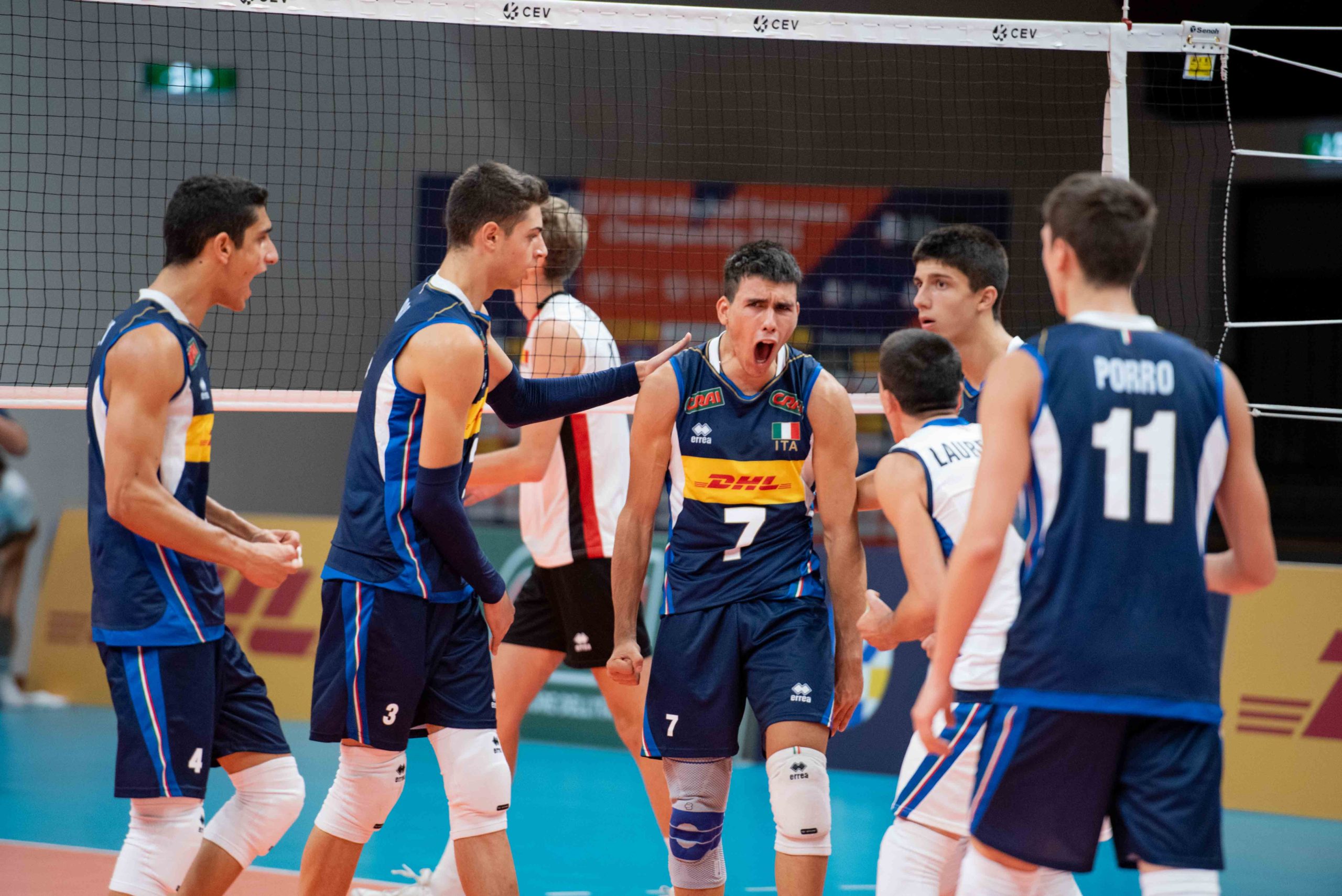 08-09-2020: #EuroVolleyU18M – Italia-Bulgaria vale il primo posto nel girone