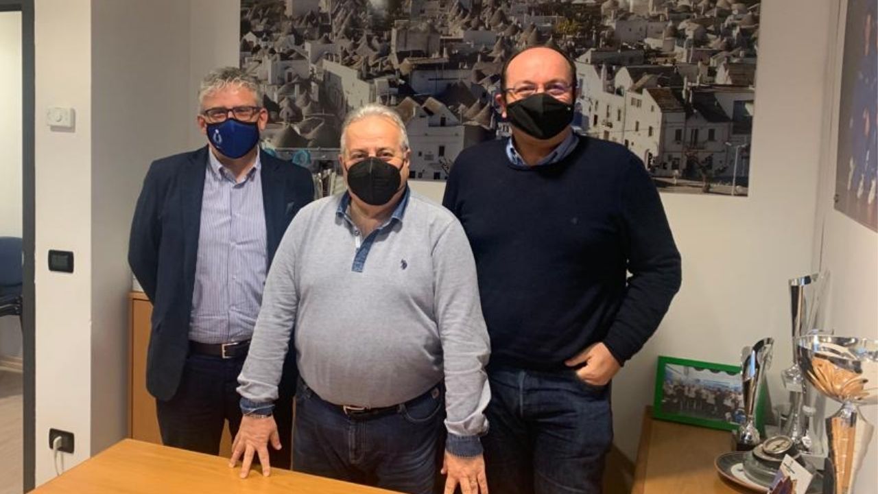 26-04-2021: Il Presidente FIPAV Giuseppe Manfredi in Puglia