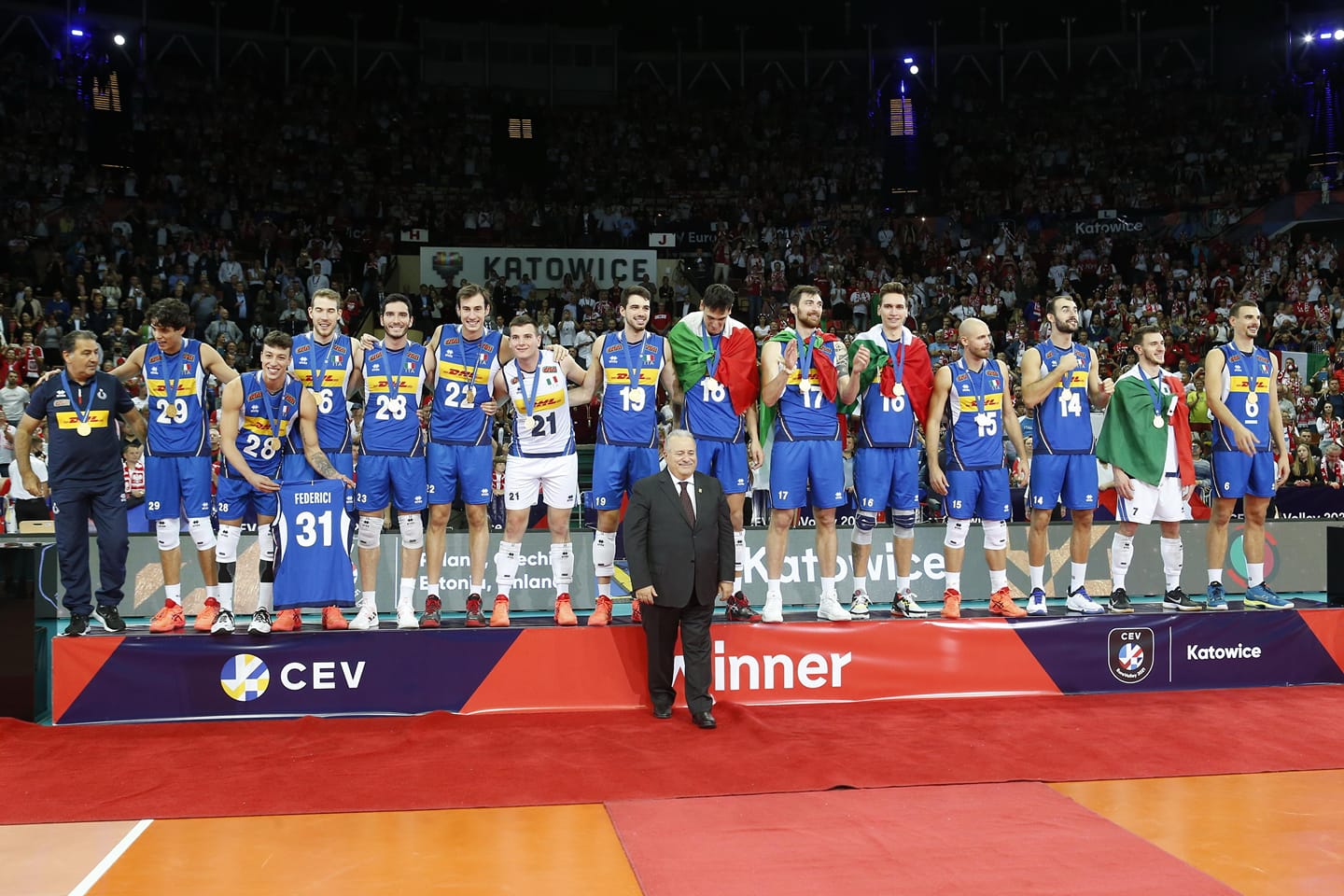 19-09-2021: #EuroVolleyM – L’Italia di Fefè De Giorgi conquista l’oro europeo