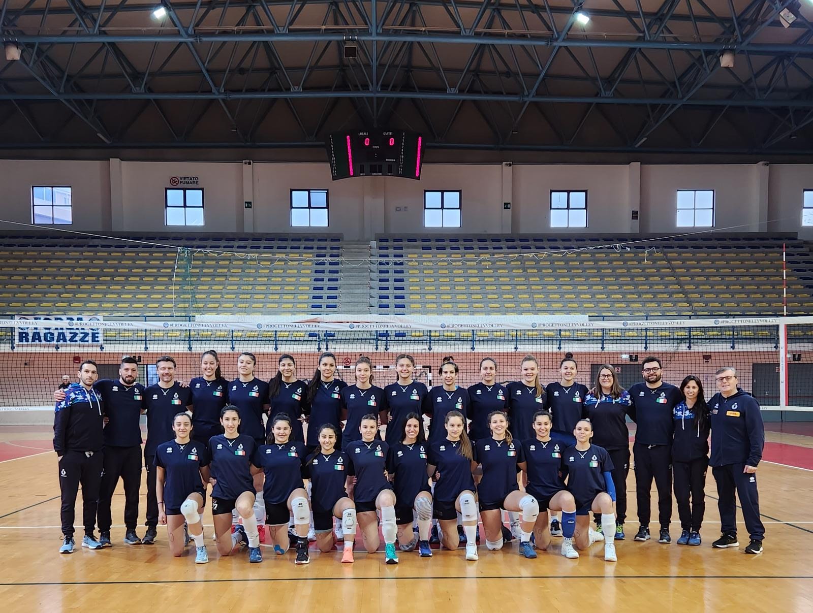 21-02-2023: #fipavpuglia – A Barletta fino a venerdì il Club Italia del Sud