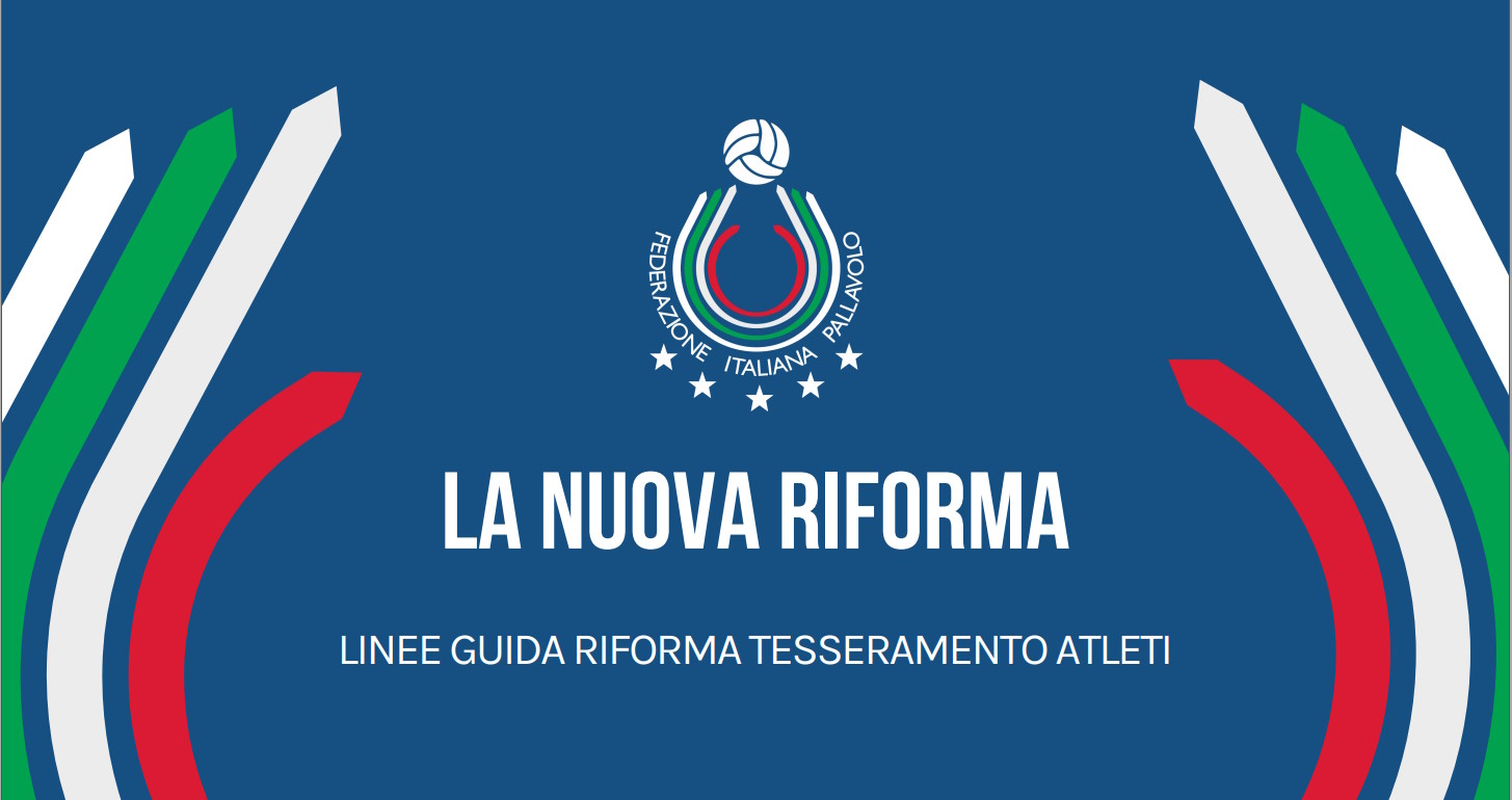 22-02-2024: #federvolley – Linee guida sulla riforma del tesseramento atleti