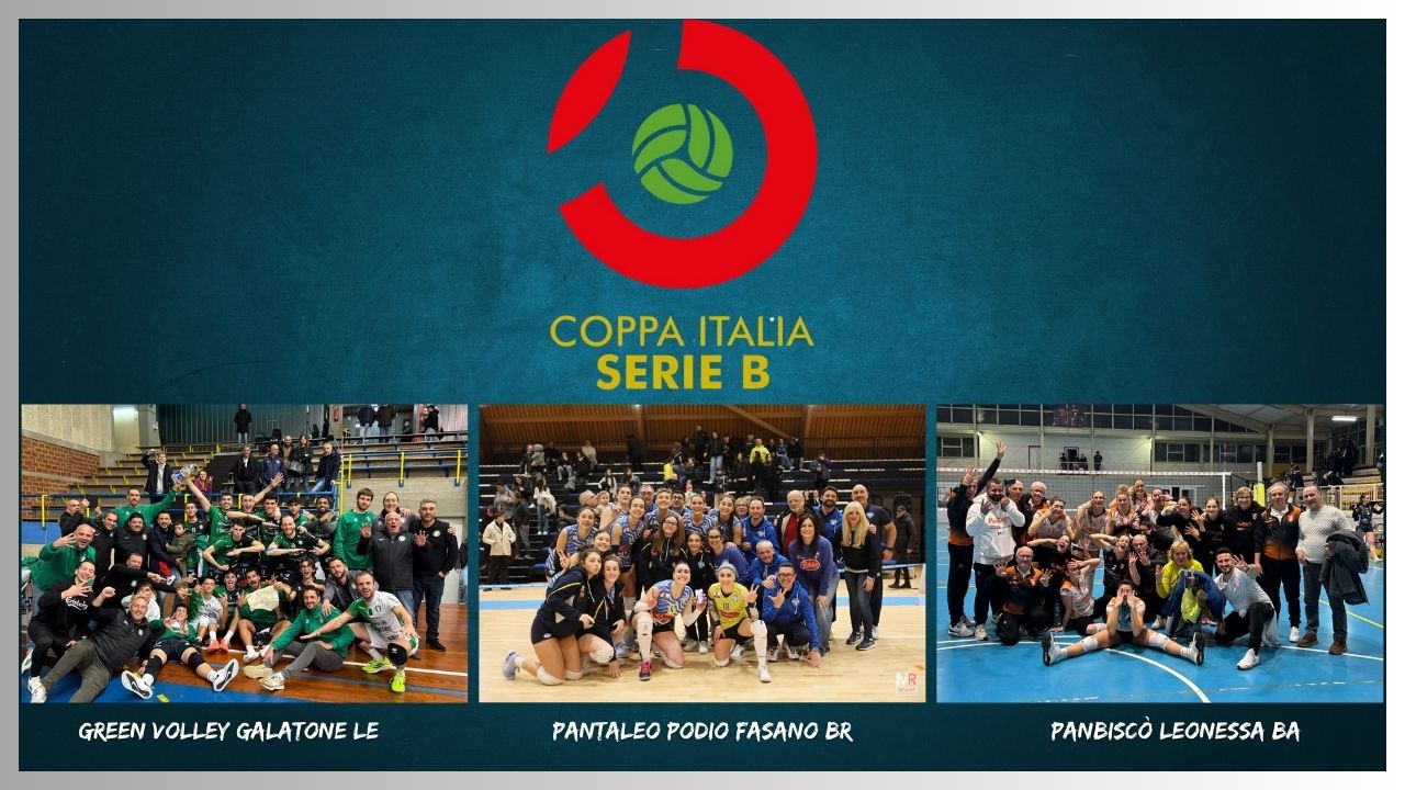 30-01-2025: #fipavpuglia – Coppa Italia Serie B, dopo Fasano anche Galatone e Altamura alle Final4
