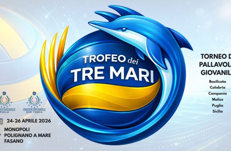 21-04-2026: Trofeo dei Tre Mari 2026, Sud Italia del volley giovanile protagonista tra Polignano, Monopoli e Fasano