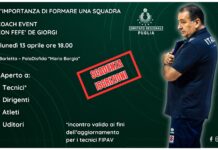 08-04-2026: Coach Event FIPAV a Barletta, ultime ore per iscriversi all’incontro con Fefè De Giorgi