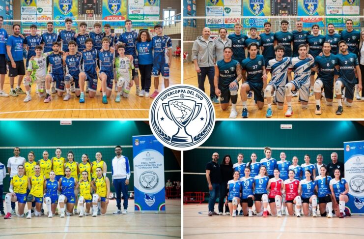 01-05-2026: Supercoppa del Sud, domani in finale maschile Cerignola-Pomigliano e nel femminile Trani-Rossano