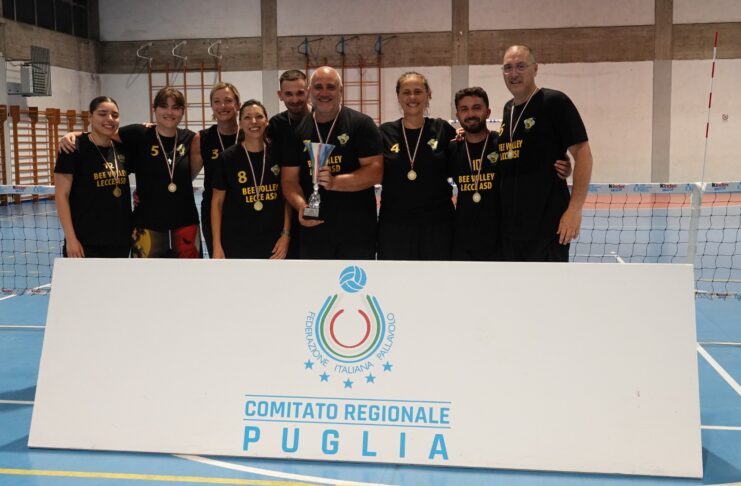 15-06-2026: Bee Volley Lecce nella storia, conquistato il primo titolo regionale Open Misto di Sitting Volley della Puglia