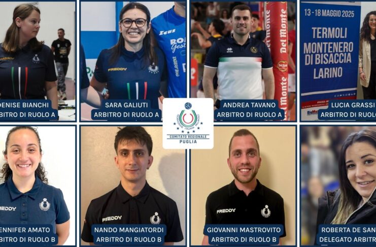 03-07-2026: Arbitri e Delegati, nuove promozioni per la Puglia