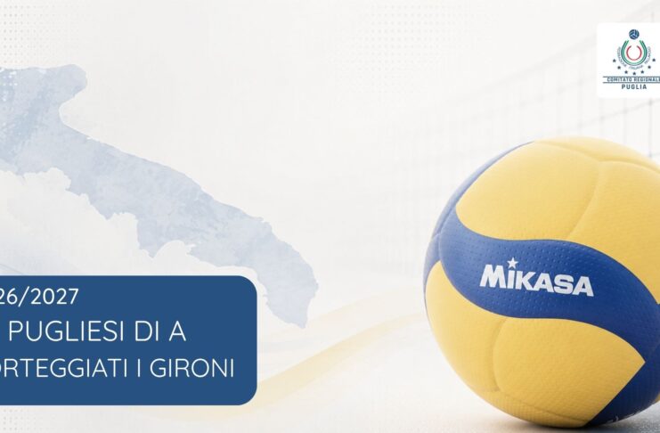 25-07-2026: Le avversarie delle pugliesi di A per la stagione 2026/2027