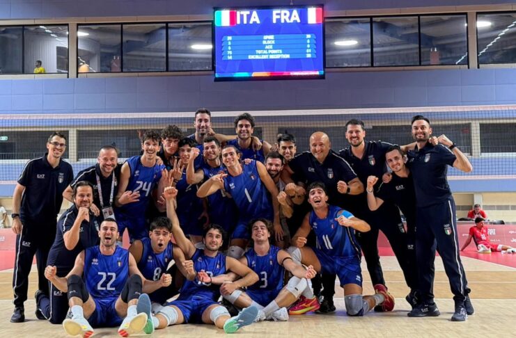 28-08-2026: Le due Italie chiudono in vetta, sabato al PalaMazzola le semifinali