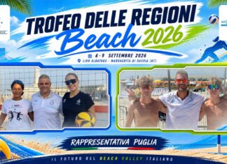 03-09-2026: Il Trofeo delle Regioni Beach arriva in Puglia, dal 6 al 9 settembre a Margherita di Savoia